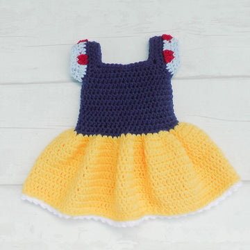 Princess Snow White Dress Set
