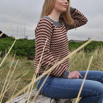 Zigzag sweater adult