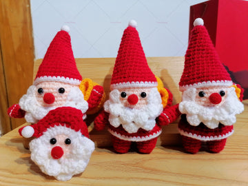 CROCHET Santa Claus pattern PDF in English