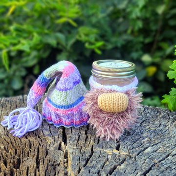 Gnome Mason Jar Covers