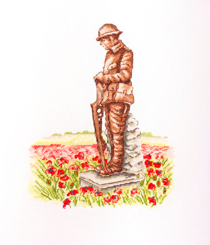 Creative World of Crafts In Flanders Fields Cross Stitch Kit - One Size
