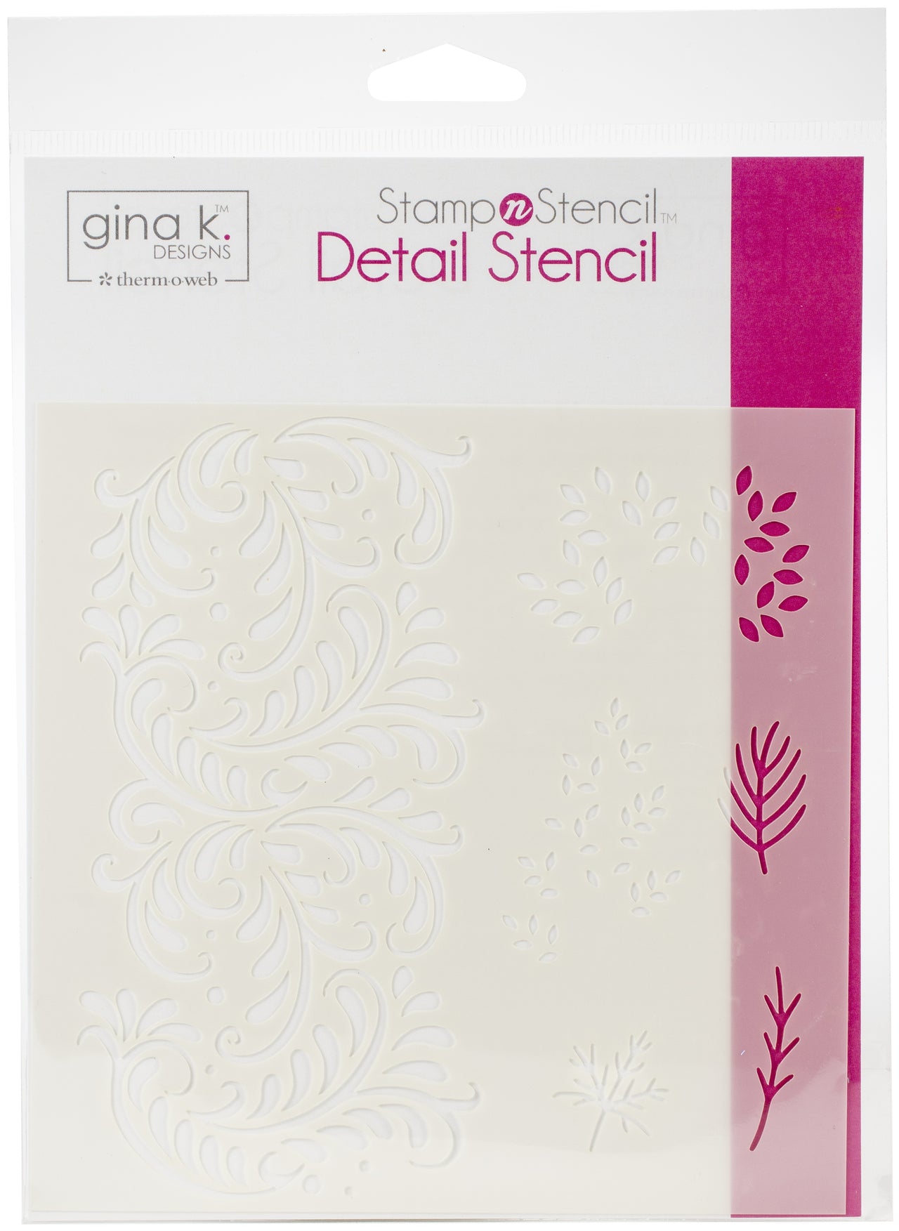 Therm O Web Gina K Designs Stencil 6"X6" - Autumn Wishes