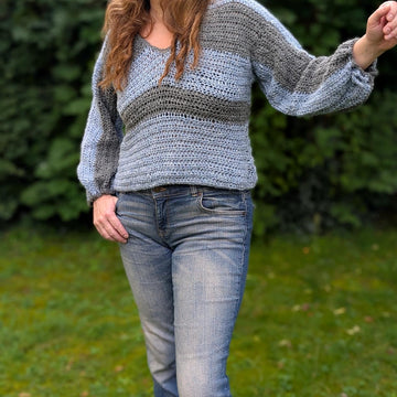 Sweater "Two Shades of Grey"
