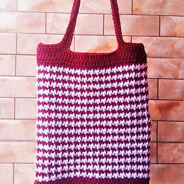 The Houndstooth Tote Bag