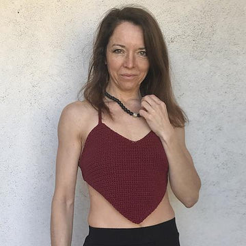 Heart Shaped Crop Top