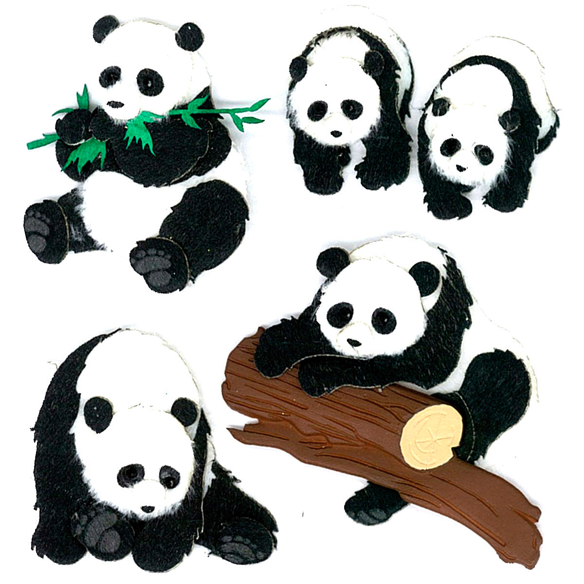 Jolee's Boutique Dimensional Stickers - Pandas
