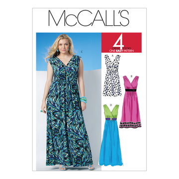 McCall's Misses'/Women's Dress In 3 Lengths M6073 - Sewing Pattern