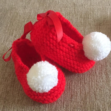 Ballerina Shoes with Hairband Prem to 12mths