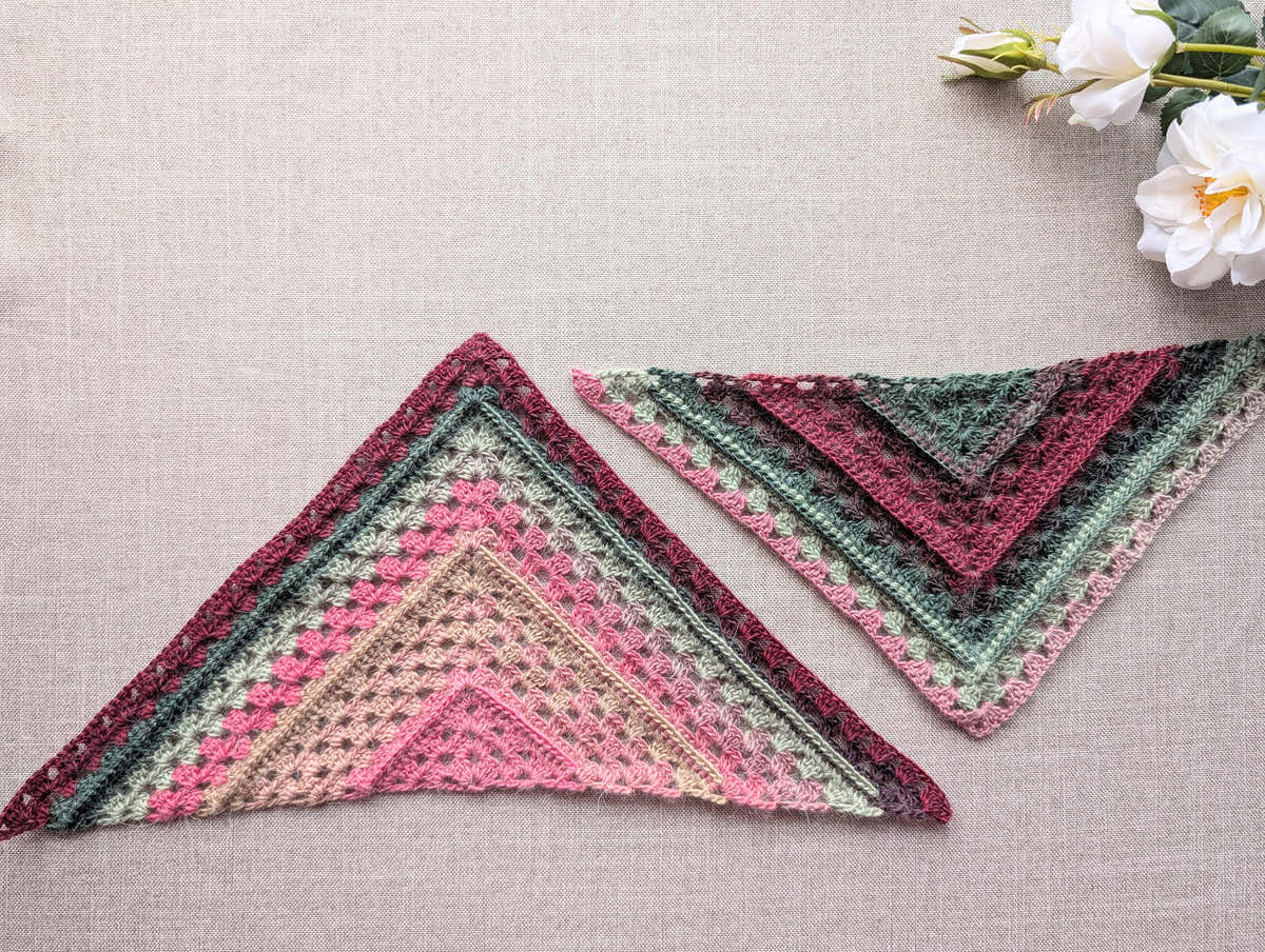 2-in-1: Crochet Bandana/Shawl #113