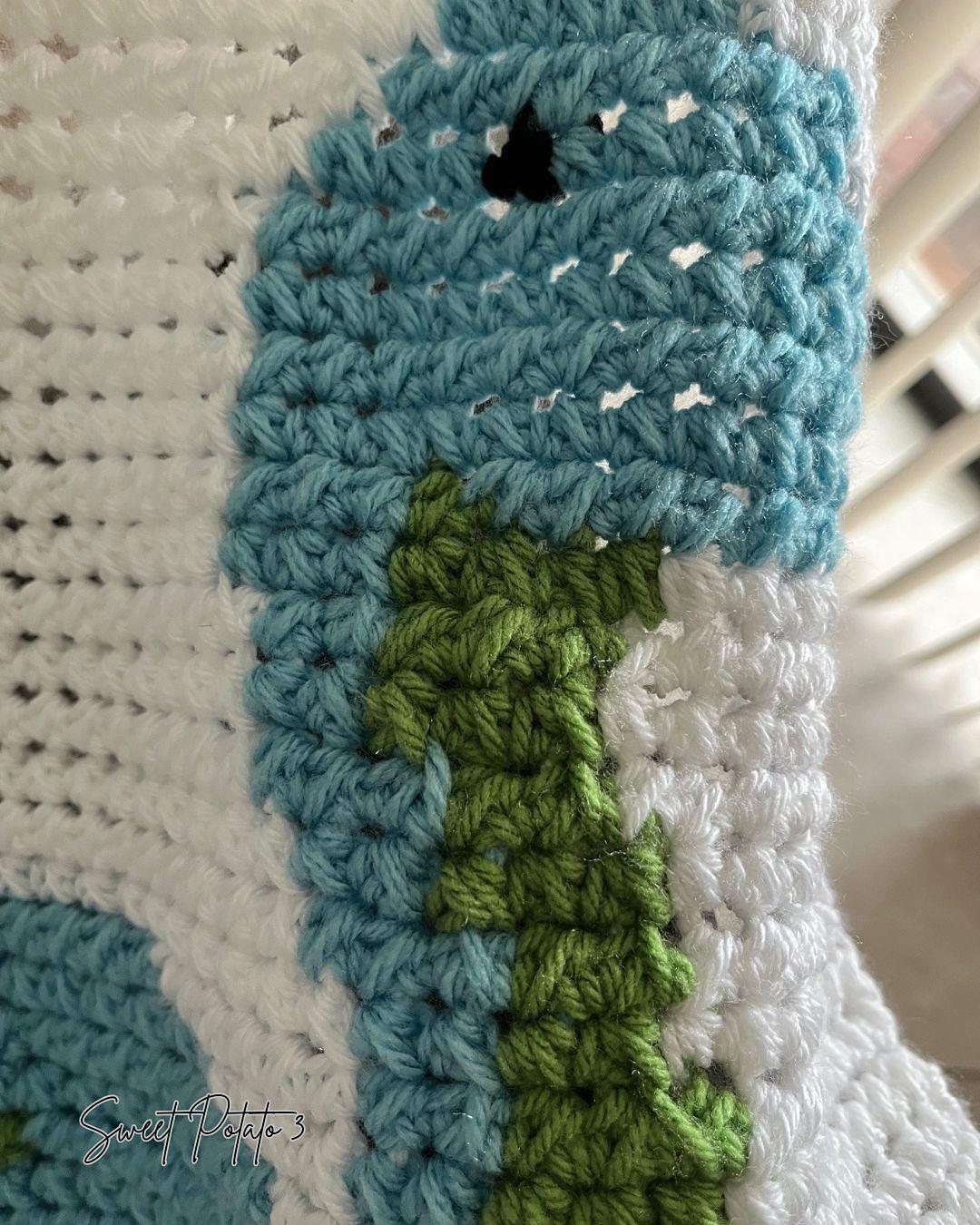 Dinosaur Baby Blanket