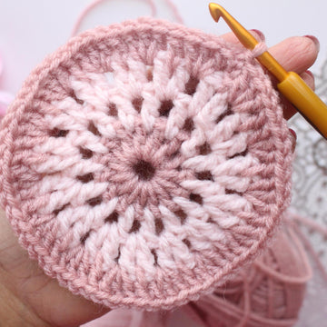 Easy and beautiful crochet coaster pattern