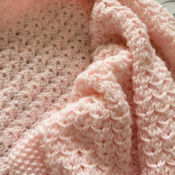Dainty Hearts Baby Blanket