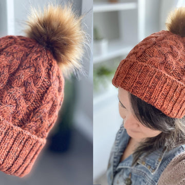 Alberta Cable Hat