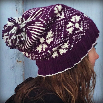 Twelve Blooming Thistles Hat