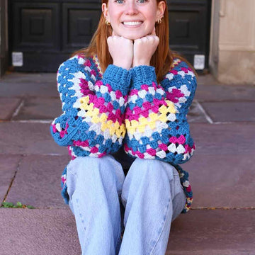 Amari Hexagon Cardigan