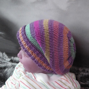 Baby Multi Coloured Stripe Slouch