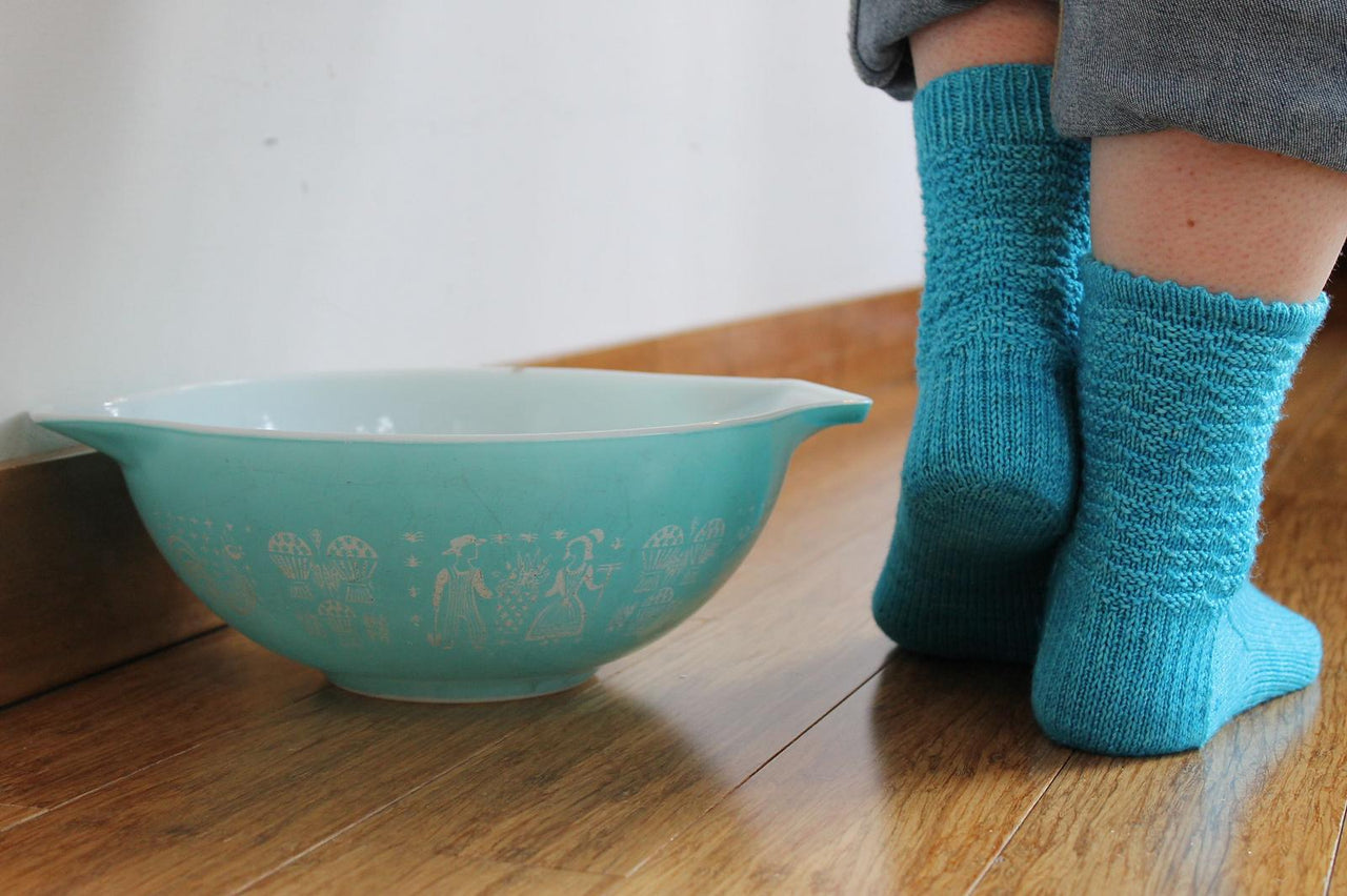 Vintage Pyrex Socks
