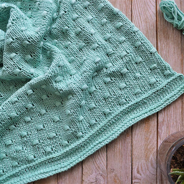 Cute as a Button Baby Blanket