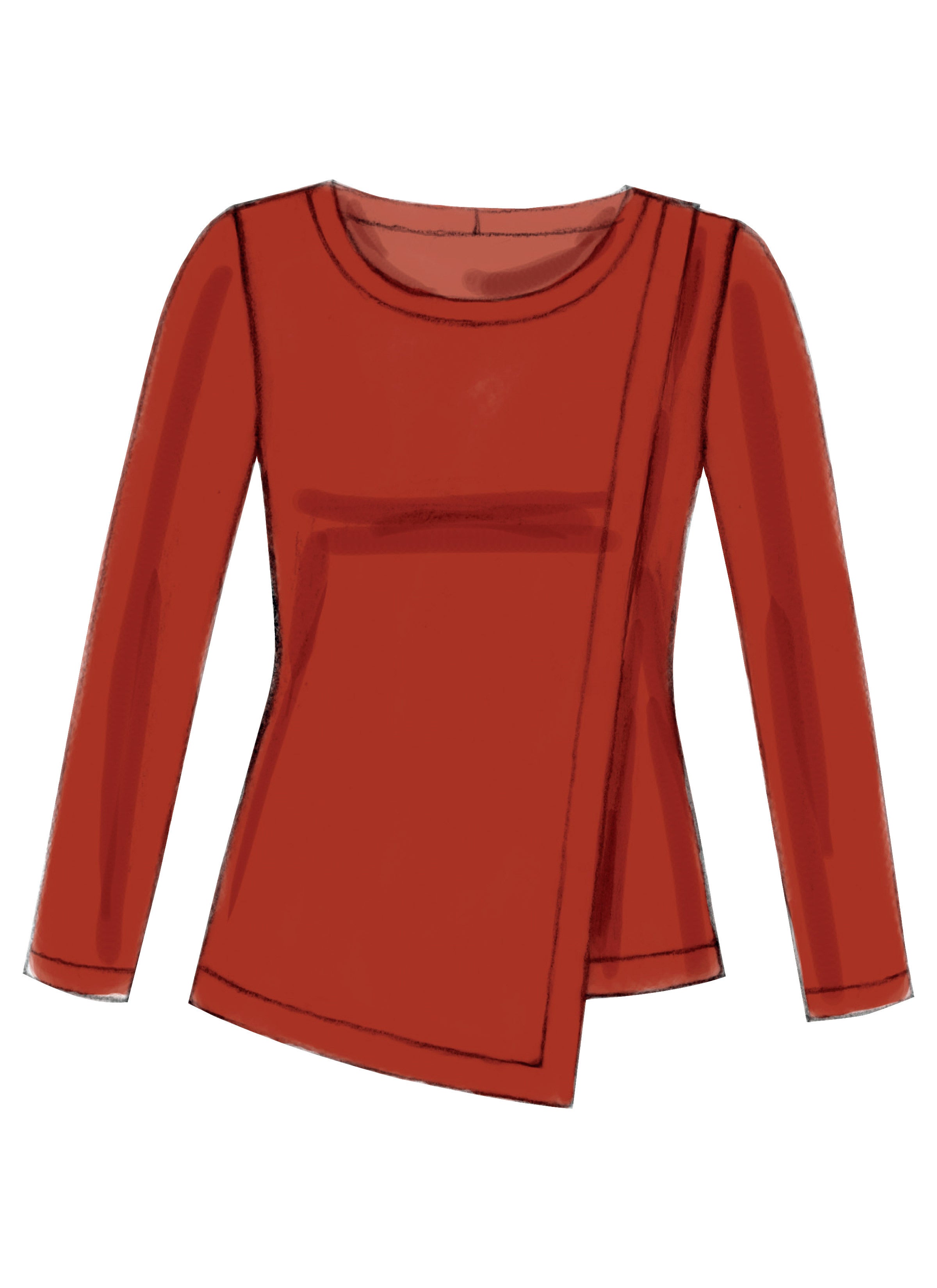 McCall's Misses' Tops M7247 - Sewing Pattern