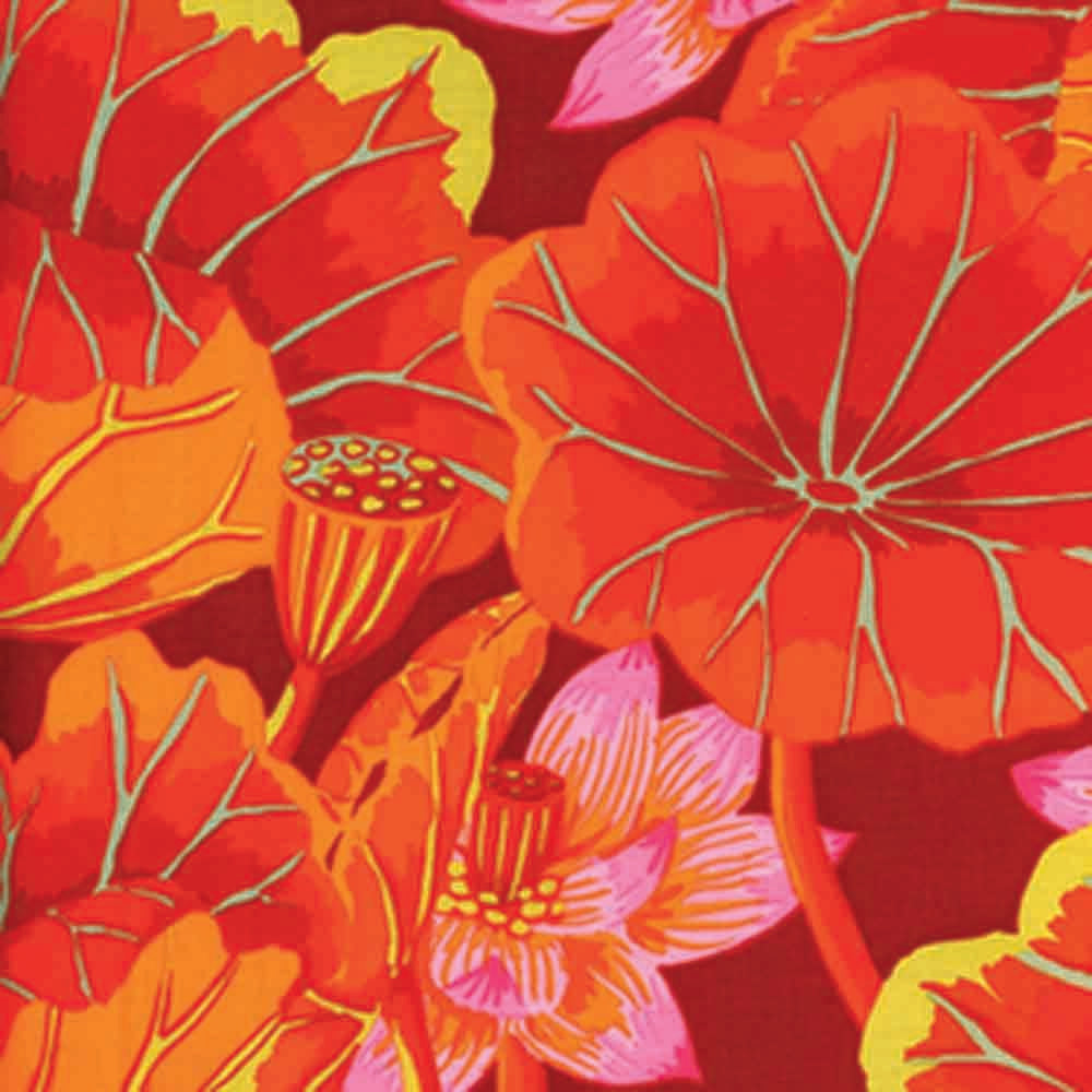 Kaffe Fassett Lake Blossom - Red