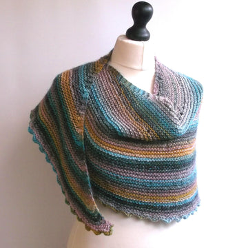 Simple Garter Shawl