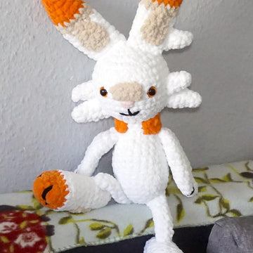 Häkelanleitung für den Hasen Hopplo