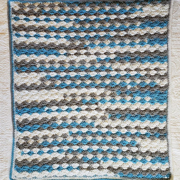 Solid Shell Stitch Blanket