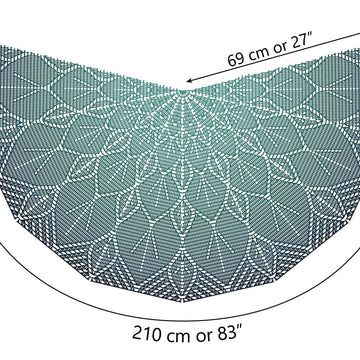 Sempervivum shawl