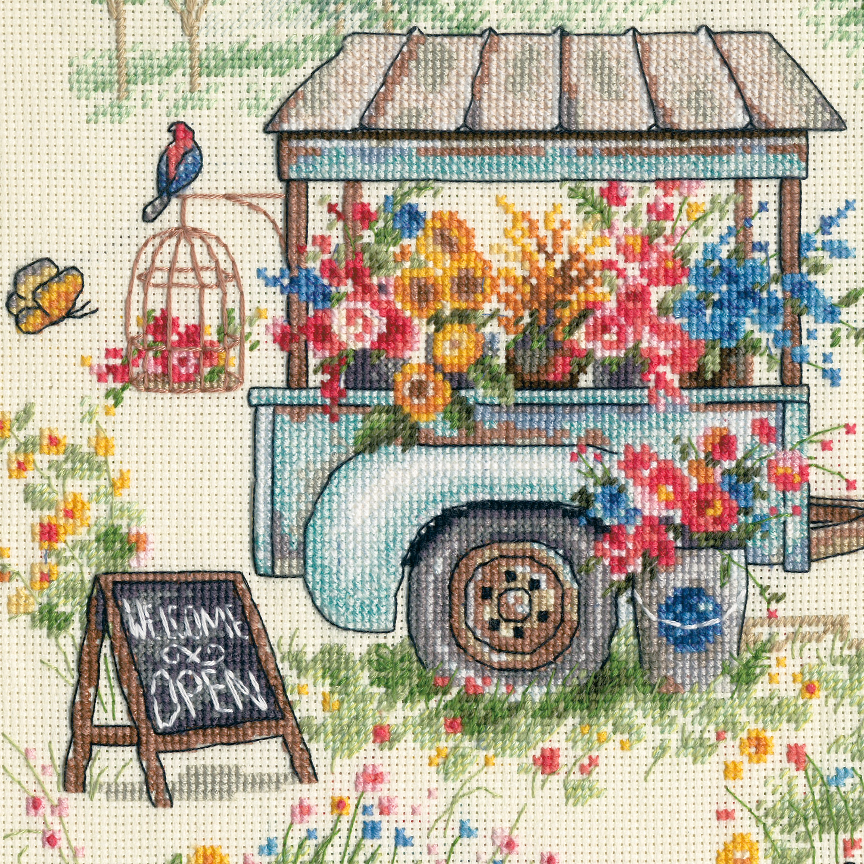 Dimensions Cross Stitch Kit: Gold Collection: Blissful Moments