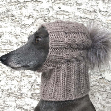 Cable Dog Hat