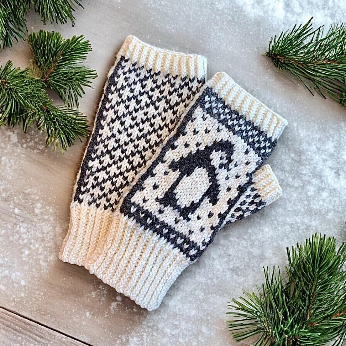 Penguin March Mittens
