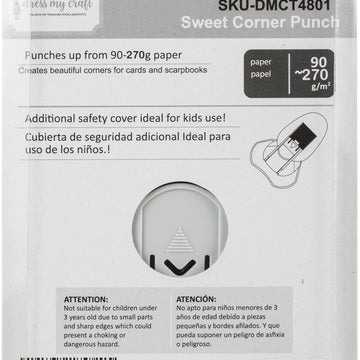 Dress My Craft Paper Punch - Sweet Corner