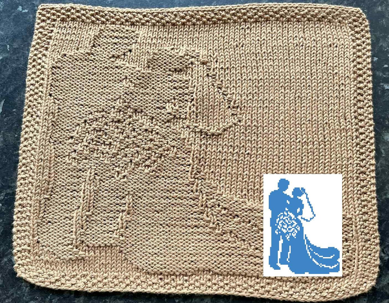 Nr. 763  – Wedding – small veil 65 stitches