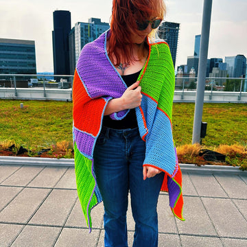 Retro Stripes Blanket