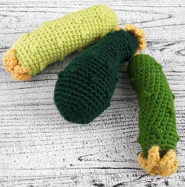 Crochet Cucumber Pattern: Montessori Baby Toy (PDF Pattern)