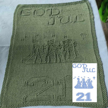 Nr. 686 21. The 3 Wise men God Jul guest towel
