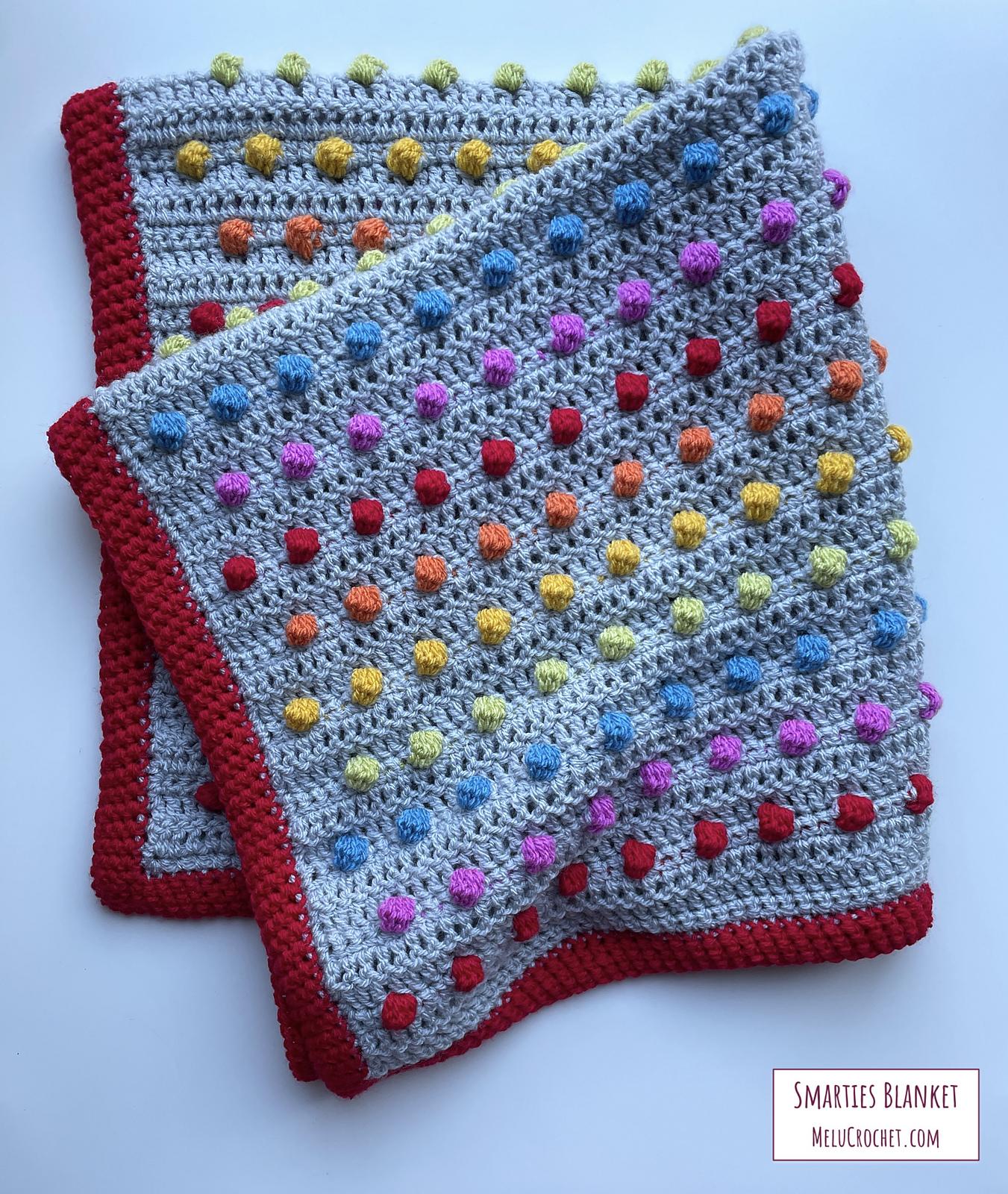 Smarties Bobble Blanket