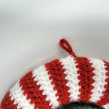 Crochet Christmas Elf Wreath