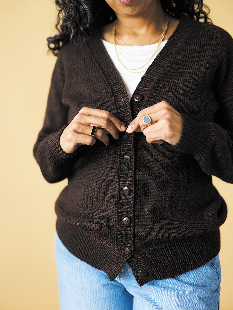 Solace Cardigan in Berroco Biella