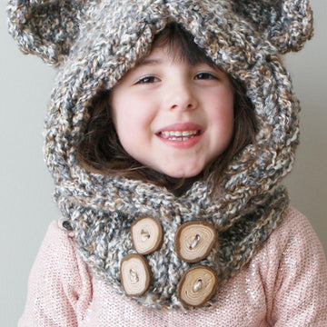 Chunky Bear Hood (Hat 007)