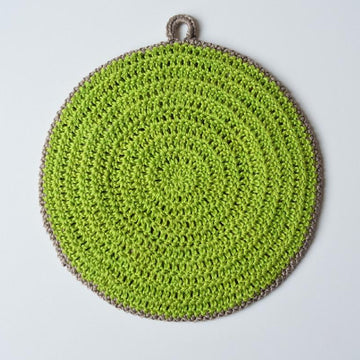 Wheel of Magic Mandala Potholder