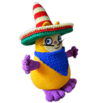Free crochet pattern. Hungry Henry amigurumi. Baby TV cartoon character.