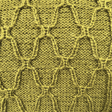 Sweater with Medallion Effect Panel