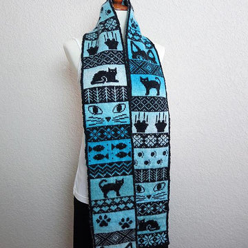 Cat Season Scarf