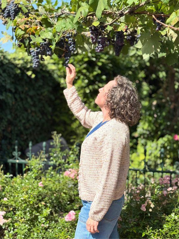 Basic Topdown dk Cardigan