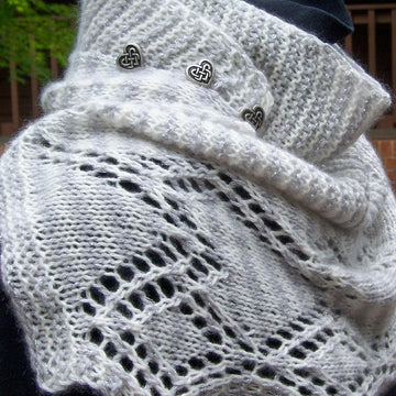Wearin' My Heart on My Sleeve shawlette