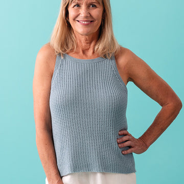 Breakers Top in Berroco Modern Cotton DK - Downloadable PDF
