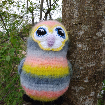 Woodland Friends: Dawn – The Fluffy Owl (made with Effect yarn)