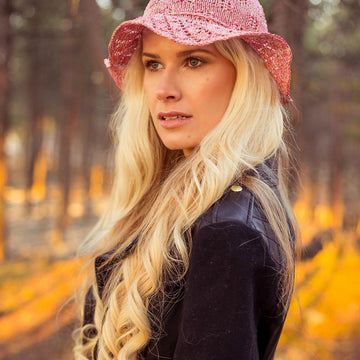 Knitted cotton Summer hat "Brigitta"