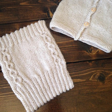 Lilie's Cabled Diaper Cover